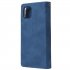 For Samsung NOTE 10 Lite Case Smartphone Shell Wallet Design Zipper Closure Overall Protection Cellphone Cover  2 blue