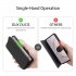 For Samsung NOTE 10 Lite Magnetic Protective Case Bracket with Card Slot Leather Mobile Phone Cover black