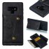 For Samsung NOTE 9 Phone Case Protective Back Cover with Card Holder Bracket black Samsung NOTE 9