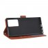 For Samsung Note 20 Note 20 Ultra PU Leather Three card Photo Frame Front Buckle Mobile Phone shell black