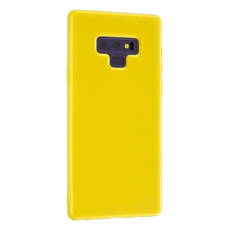 For Samsung Note 8/Note 9 Mobile Phone Shell Thickened Case Anti-slip Screen Protector Smart Cellphone Cover Yellow