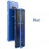 For Samsung Note 9 Magnetic Adsorption Metal Bumper Tempered Glass Clear Cover Case brown
