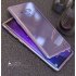 For Samsung Note 9 Magnetic Adsorption Metal Bumper Tempered Glass Clear Cover Case brown