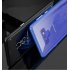 For Samsung Note 9 Magnetic Adsorption Metal Bumper Tempered Glass Clear Cover Case brown