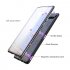 For Samsung Note 9 Magnetic Adsorption Metal Bumper Tempered Glass Clear Cover Case brown
