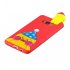 For Samsung S8 3D Cartoon Lovely Coloured Painted Soft TPU Back Cover Non slip Shockproof Full Protective Case red