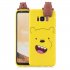 For Samsung S8 3D Cartoon Lovely Coloured Painted Soft TPU Back Cover Non slip Shockproof Full Protective Case sapphire