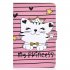 For Samsung T510 T515 Laptop Protective Case with Front Snap Cute Cartoon Color Painted Smart Stay PU Cover  Crown cat