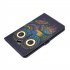 For Samsung T580 PU Laptop Protective Case with Front Snap Color Painted Smart Stay Cover  owl