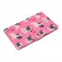 For Samsung T720 T725 Laptop Protective Cover Cartoon Color Painted Smart Stay PU Cover with Front Snap Fun elephant