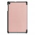 For Samsung Tab A 10 1 2019 T510 t515 Tablet PC Protective Case Flip Type Rose gold