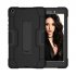 For Samsung Tab A T290 T295 PC  Silicone Hit Color Armor Case Tri proof Shockproof Dustproof Anti fall Protective Tablet Cover  Black   black