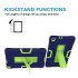For Samsung Tab A T290 T295 PC  Silicone Hit Color Armor Case Tri proof Shockproof Dustproof Anti fall Protective Tablet Cover  Navy blue   blue