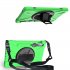 For Samsung Tab S7 T870  Tab S7 Plus T970 T975 Protective Cover with Pen Slot Anti fall Belt Holder   Wristband   Straps green Samsung Tab S7 T870  2020 