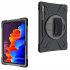 For Samsung Tab S7 T870  Tab S7 Plus T970 T975 Protective Cover with Pen Slot Anti fall Belt Holder   Wristband   Straps black Samsung Tab S7 Plus T970 T975