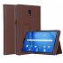 For Samsung tab A2 T590 T595 10 5 inch PU Leather Protective Case with Hand Support Card Slot Sleep Function brown Samsung tab A2 T590 T595 10 5 inch