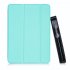 For Samsung tab S3 9 7 inch T820 T825 PU Leather Protective Case with Pen Bandage Sleep Function green