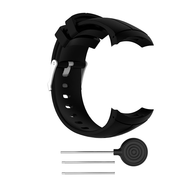 For Spartan Sport Silicone Replacement Wrist Band Strap For Suunto Spartan Ultra Sport Smart Watch Band black