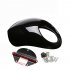 For  Sportster Dyna 883 Motorcycle Front Headlight Cowl Fairing Retro Mask  matte black