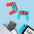 For Switch Oled Handle Grip Left Right Joycon Small Handle Grip Game Controller Parts blue red