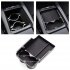 For Tesla Model S Model X Center Console Organizer Armrest Storage Box with Cup Holder