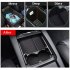 For Tesla Model S Model X Center Console Organizer Armrest Storage Box with Cup Holder