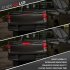 For Toyota Hilux VIGO 2015 2017 Car LED Rear Brake Light Middle Stop Third Tail High Brake Lamp Short black