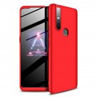 For VIVO S1 V15 Ultra Slim PC Back Cover Non slip Shockproof 360 Degree Full Protective Case red