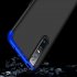 For VIVO V15pro Ultra Slim PC Back Cover Non slip Shockproof 360 Degree Full Protective Case Blue black blue