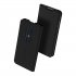 For VIVO V17 Pro Cellphone Cover PU Leather Shell Side Buckle Card Slots Mobile Phone Soft Case Overal Protection black