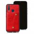 For VIVO Y17 Shockproof Double Buckle Wallet Case Cell Phone Case PU Leather Flip Stand Phone Cover With Card Slots Light Brown