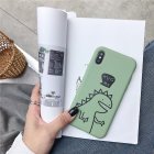 For VIVO Y66 Y67 Y91 Y95 Y93 Y97 V15 S1 Y83 Y85 Z3 Z3I V11I Z5X Z1 Pro TPU Cellphone Case Shell Dinosaur Back Cover green