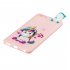 For VIVO Y71 3D Cute Coloured Painted Animal TPU Anti scratch Non slip Protective Cover Back Case Music unicorn