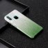For VIVO Y91 Y93 Y95 with hole V17 S1 Pro Y95 Phone Case Gradient Color Glitter Powder Phone Cover with Airbag Bracket green