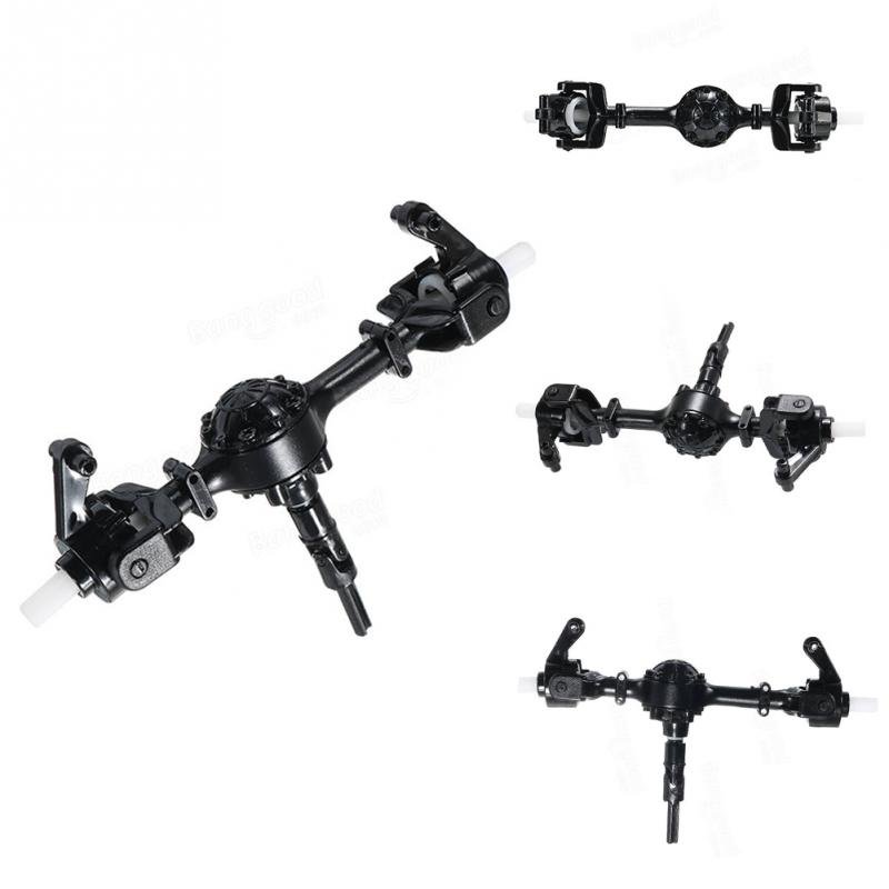 For WPL Front Bridge Axle 1:16 4WD Off-road RC Vehicles Parts Accessory Spare Parts black