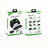 For XBOX  ONE X S Game Set Double Base 600 mAh Battery Earphone black