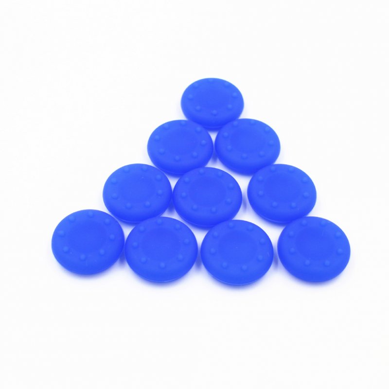 For XBOXONE/360/PS4/3 Controller Thumb Grips Cover Rubber Pads  blue
