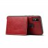 For XIAOMI 8 Retro PU Leather Wallet Card Holder Stand Non slip Shockproof Cell Phone Case