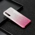 For XIAOMI CC9E A3 10 10 PRO K20 K20 pro Phone Case Gradient Color Glitter Powder Phone Cover with Airbag Bracket Pink