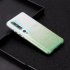 For XIAOMI CC9E A3 10 10 PRO K20 K20 pro Phone Case Gradient Color Glitter Powder Phone Cover with Airbag Bracket green