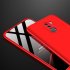 For XIAOMI Pocophone F1 Ultra Slim PC Back Cover Non slip Shockproof 360 Degree Full Protective Case red