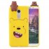For XIAOMI Redmi 5 plus 3D Cartoon Lovely Coloured Painted Soft TPU Back Cover Non slip Shockproof Full Protective Case Light pink