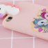 For XIAOMI Redmi 5A 3D Cute Coloured Painted Animal TPU Anti scratch Non slip Protective Cover Back Case Rose red