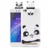 For XIAOMI Redmi 5A 3D Cute Coloured Painted Animal TPU Anti scratch Non slip Protective Cover Back Case white