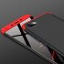For XIAOMI Redmi 6A Ultra Slim PC Back Cover Non slip Shockproof 360 Degree Full Protective Case Red black red XIAOMI Redmi 6A
