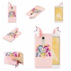 For XIAOMI Redmi NOTE 4X NOTE 4 3D Cute Coloured Painted Animal TPU Anti scratch Non slip Protective Cover Back Case Light pink