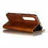 For XiaoMI 10 Pro Mobile Phone Cover PU Leather Front Buckle Smart Shell Anti fall Phone Case 6 brown