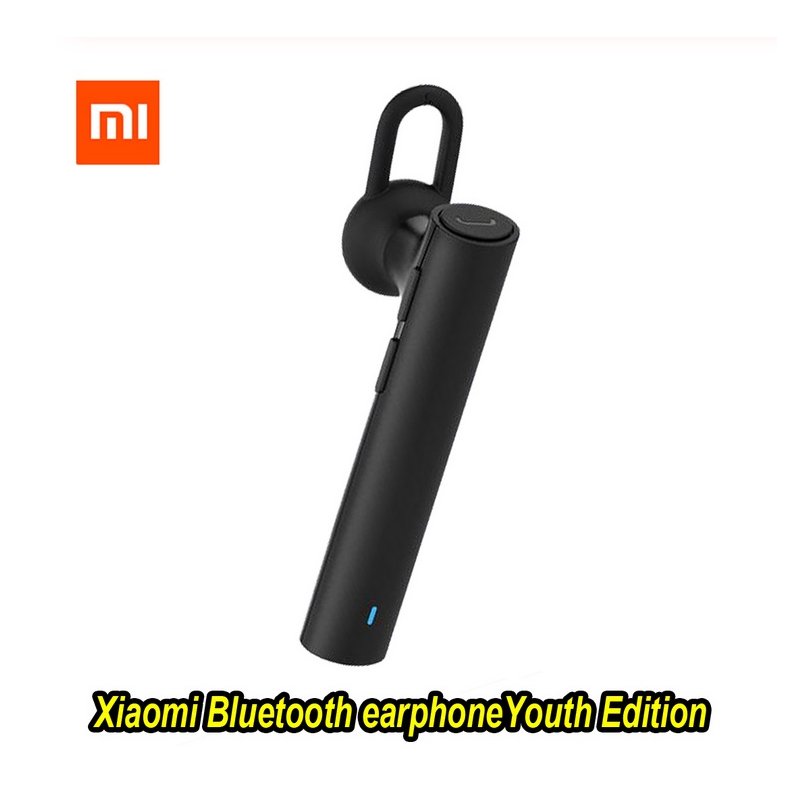 Original XIAOMI Bluetooth Youth Edition Earphone Headset Bluetooth 4.1 Earphone Build-in Mic Bluetooth Headset  black