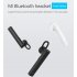 For Xiaomi Bluetooth Youth Edition Earphone Headset Bluetooth 4 1 Earphone Build in Mic Bluetooth Headset  black