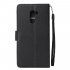 For Xiaomi Pocophone F1 Flip type Leather Protective Phone Case with 3 Card Position Buckle Design Phone Cover  black